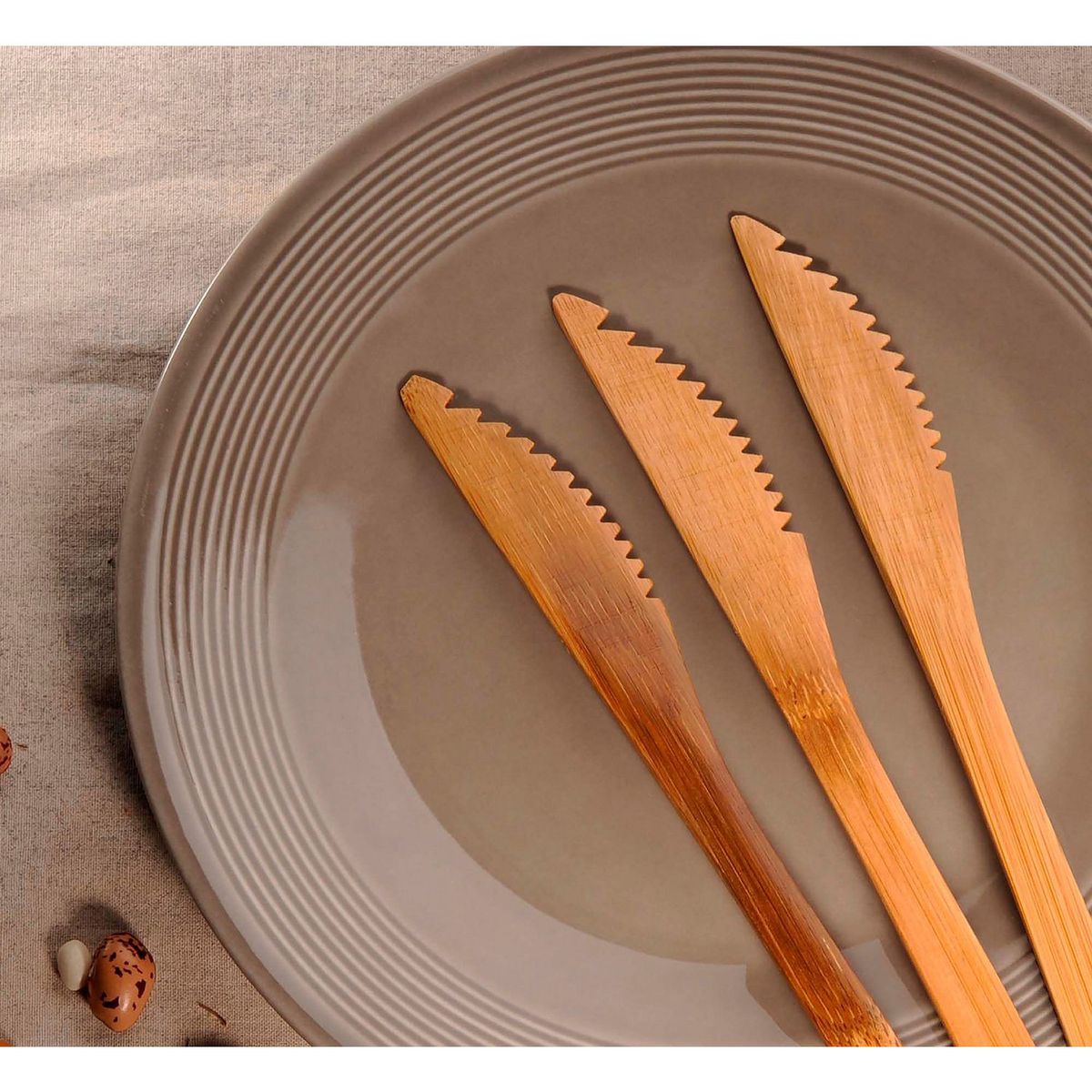 Casa Bonita - Cuchillo X12Und Bamboo