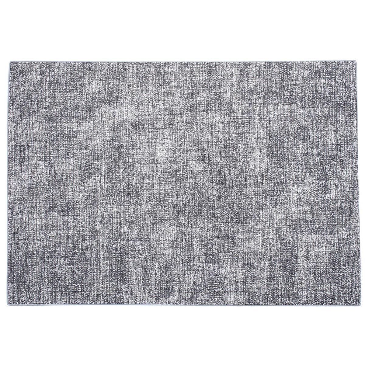 Just Home Collection - Mantel individual PU gris claro 30 x 43 centímetros
