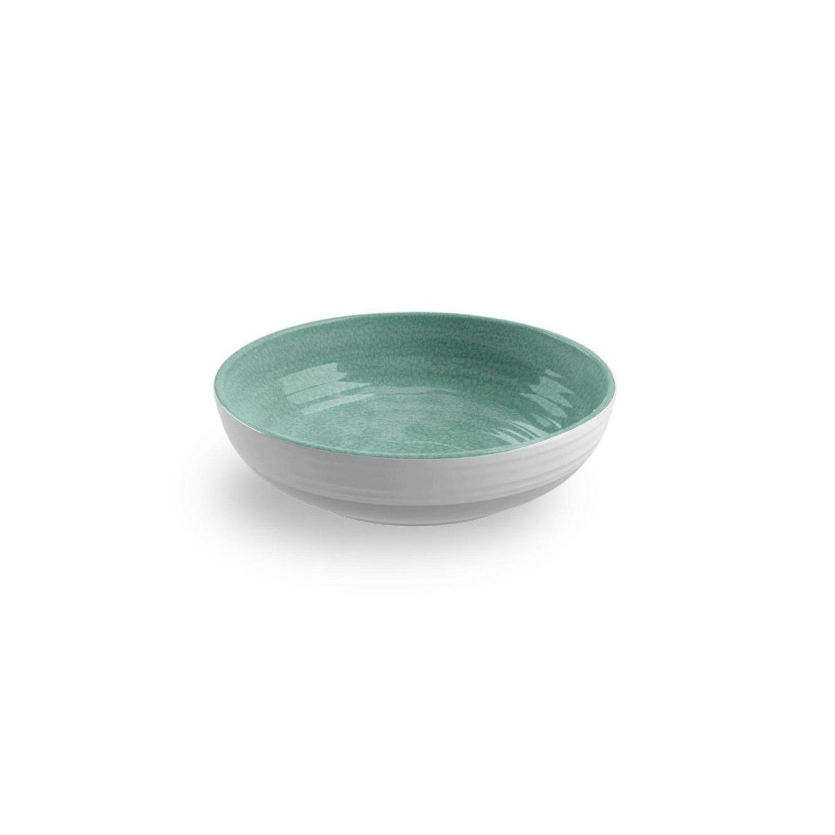 Just Home Collection - Bowl mediano melamina liso aqua Fantasy Garden 20 centímetros