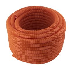 Poliducto naranja flexible 3/4" 25 M
