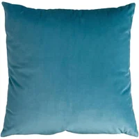 Cojin velvet turq 40x40 cm.
