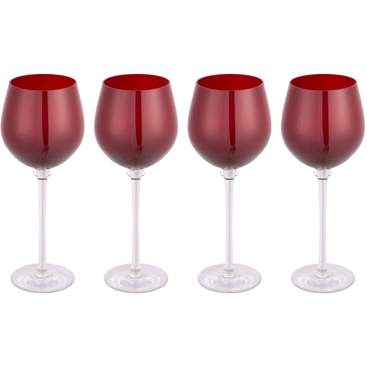 Set Copa Vino Tinto Roja, marca Just Home Collection - Foto Principal