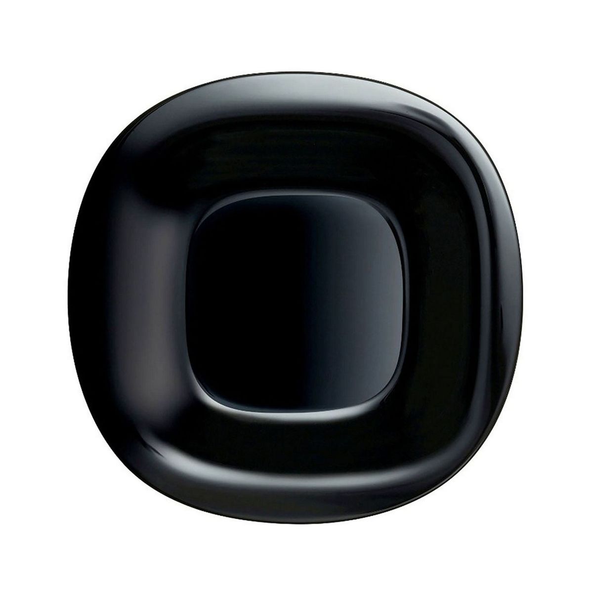 Luminarc - Plato llano 27 cm Carine negro
