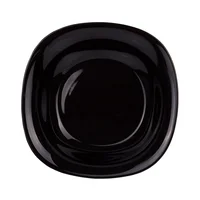 Plato hondo 22 centímetros Carine negro