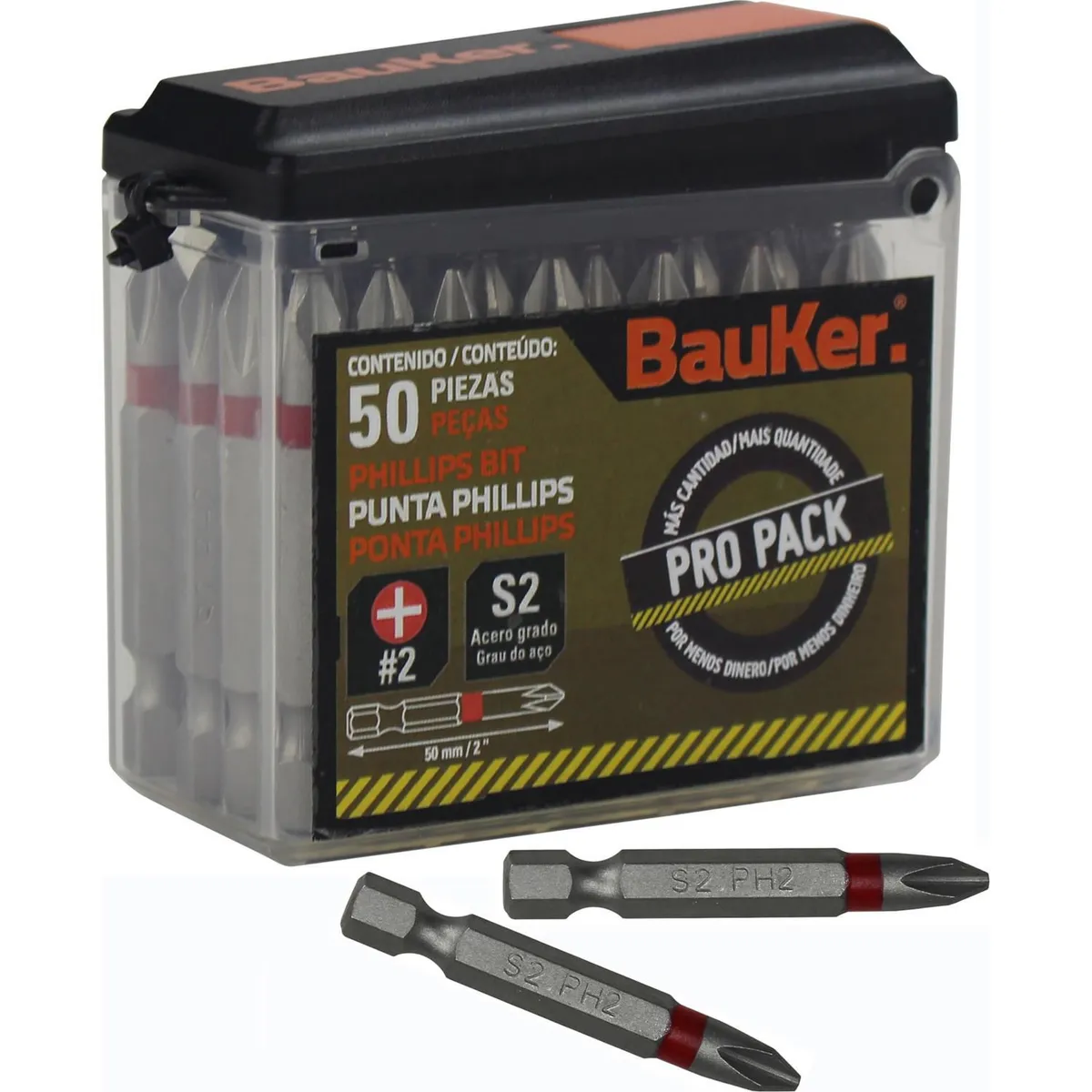  - Pro Pack Puntas Bauker 50Pza