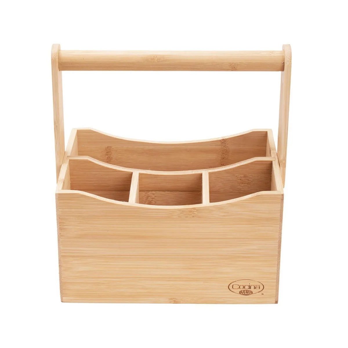 Porta cubiertos de bambú, marca Cocina Mia - Foto Principal