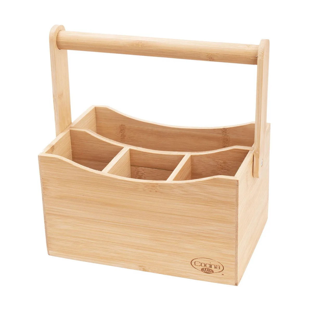 Porta cubiertos de bambú, marca Cocina Mia - Foto 2