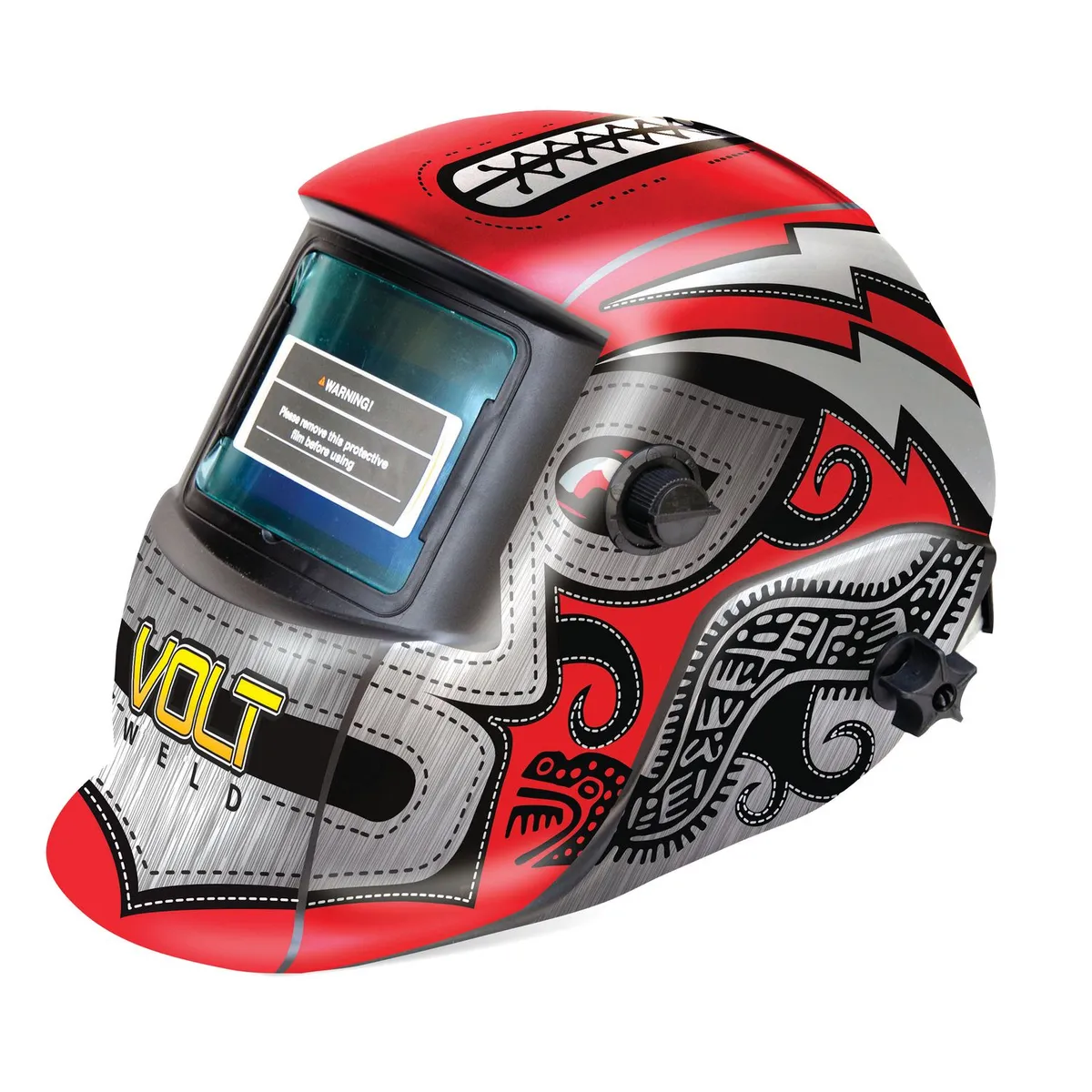 Ax Tech - Careta electrónica diseño luchador de sombra variable