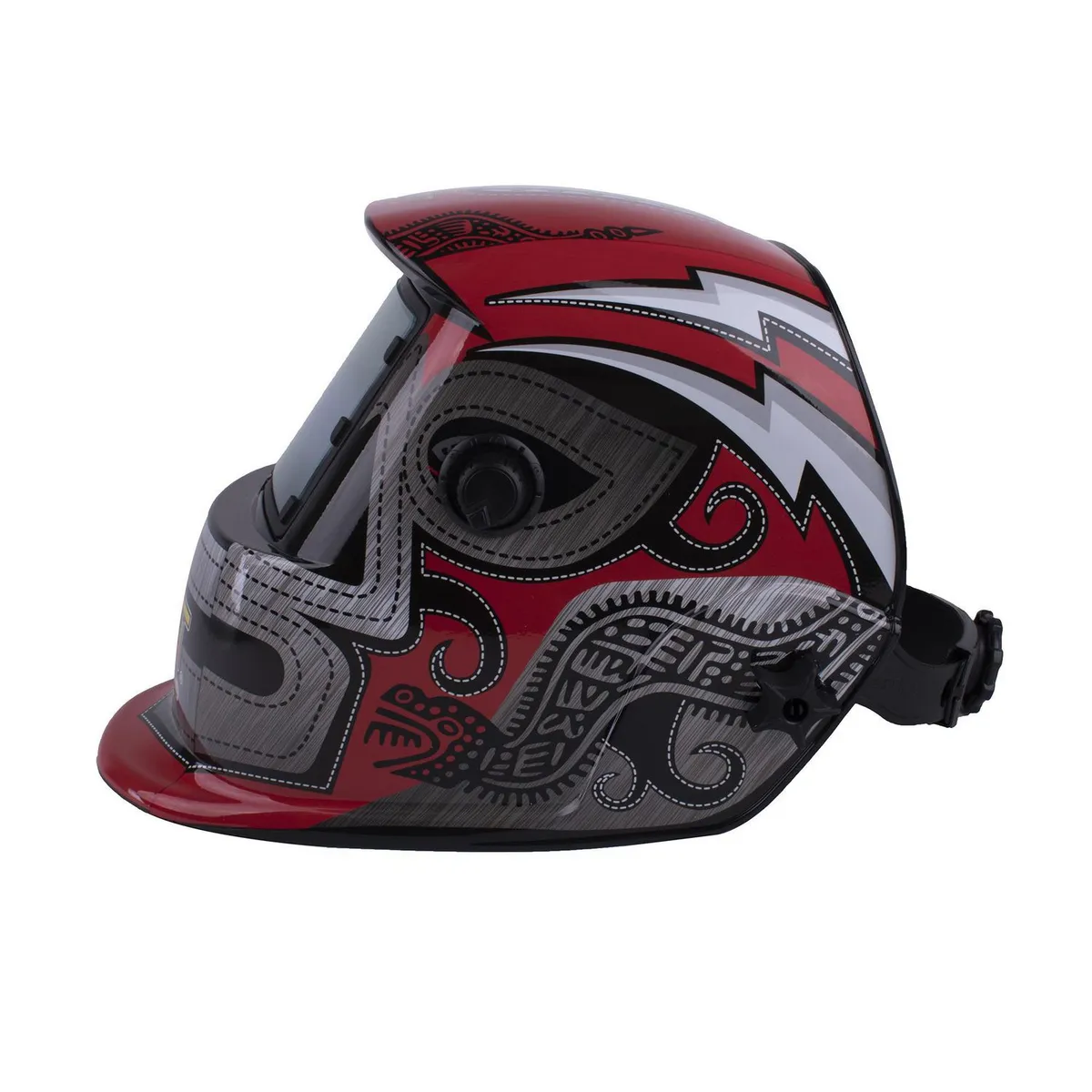 Ax Tech - Careta electrónica diseño luchador de sombra variable