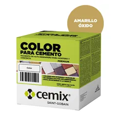 Color Para Cemento Amarillo Ox. 1Kg.