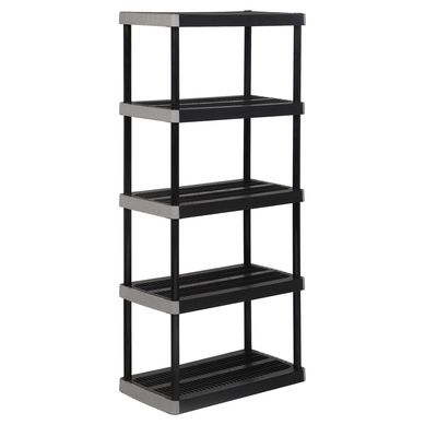 Estante de plstico 5 Niveles 91 x 186 x 48 cm