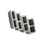 Block hueco liso 12 x 20 x 40 cm