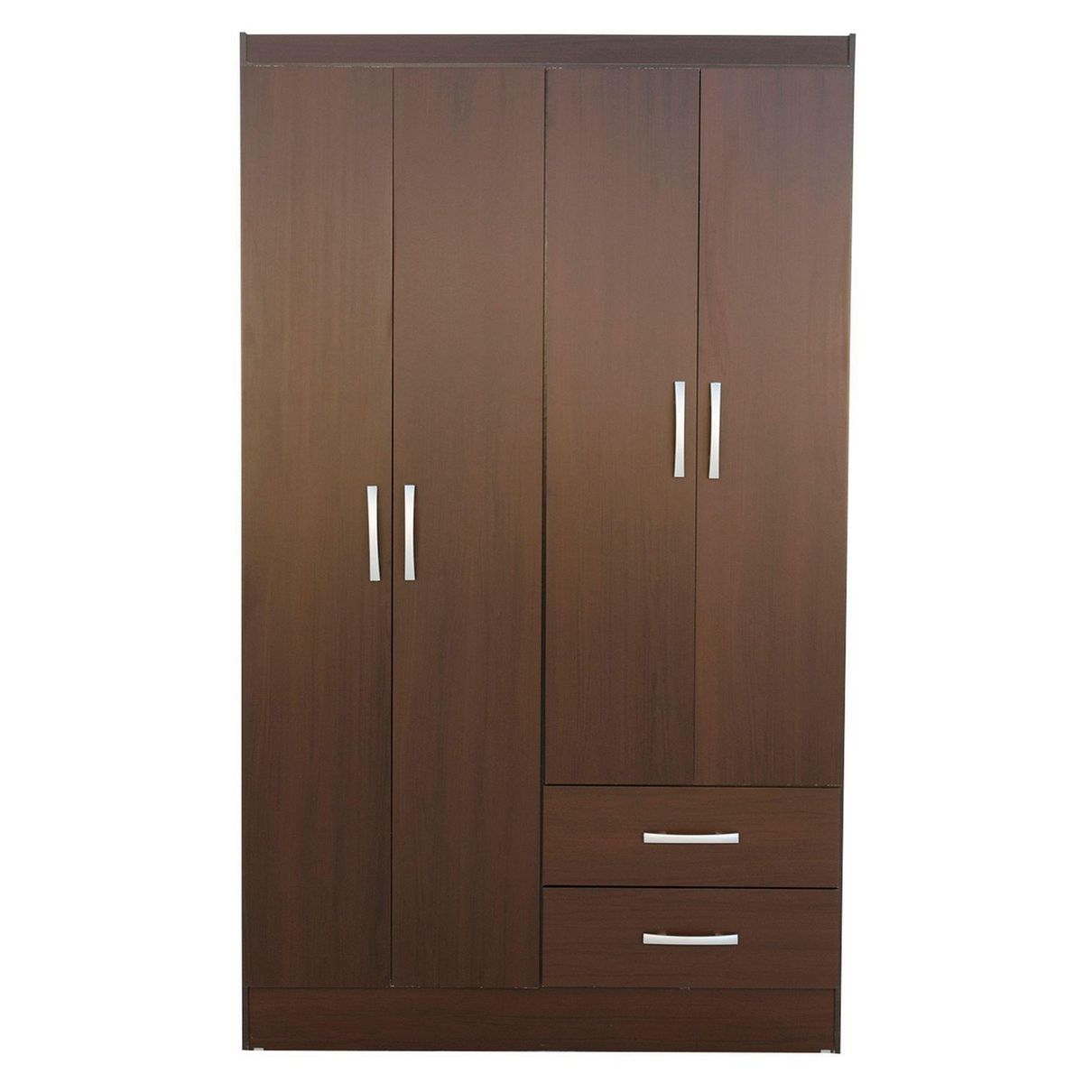 Casa Bonita - Clóset 4 puertas 2 cajones chocolate