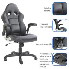 Silla PC Senna Negro