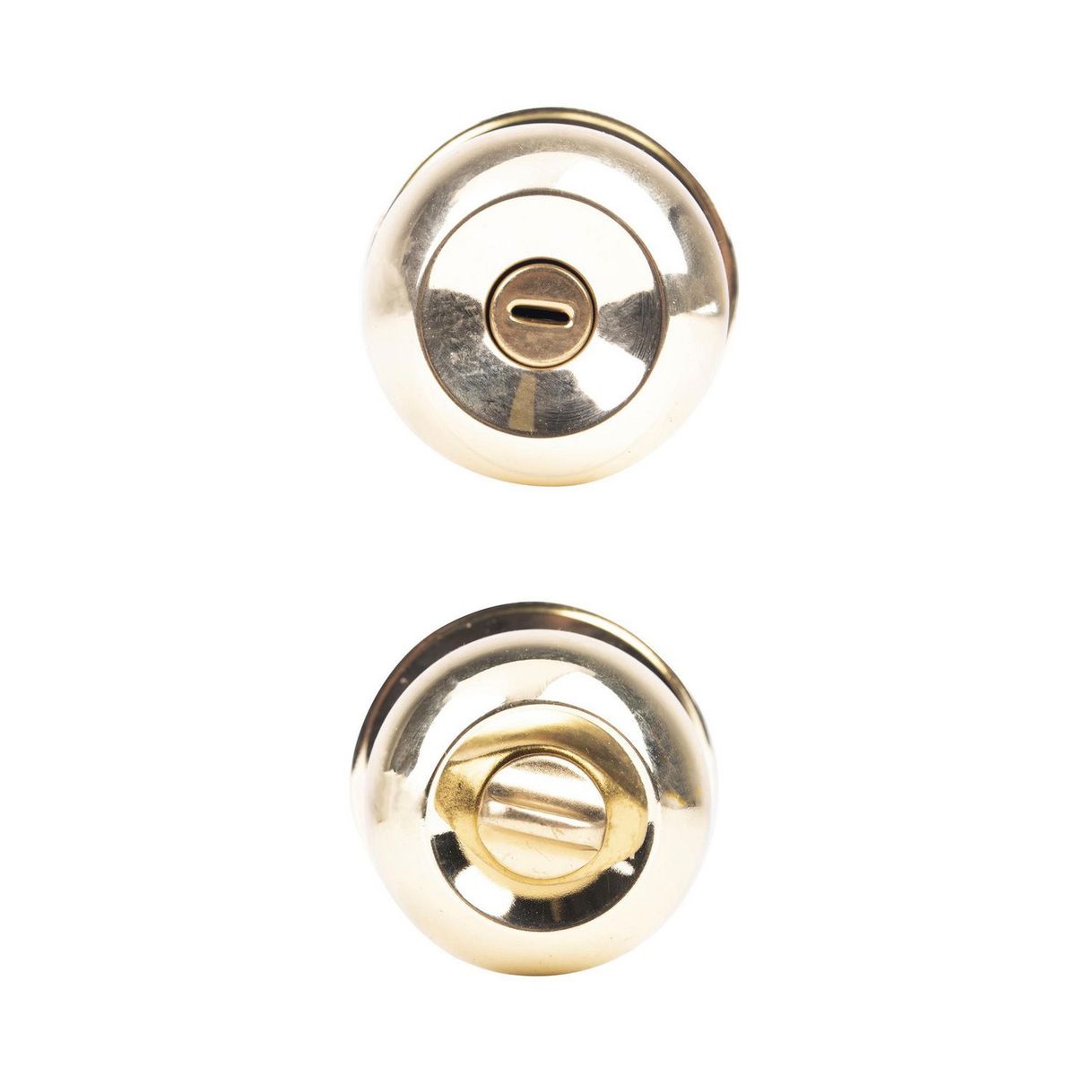 Cerradura Pomo Baño Dorado, marca Fixser - Foto Principal