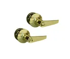 Cerradura Manija Baño Dorado