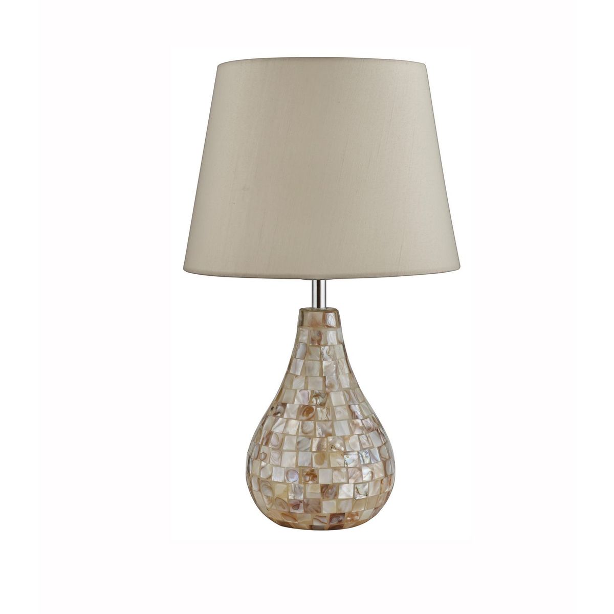 Just Home Collection - Lámpara de Mesa Silves 1 Luz E27