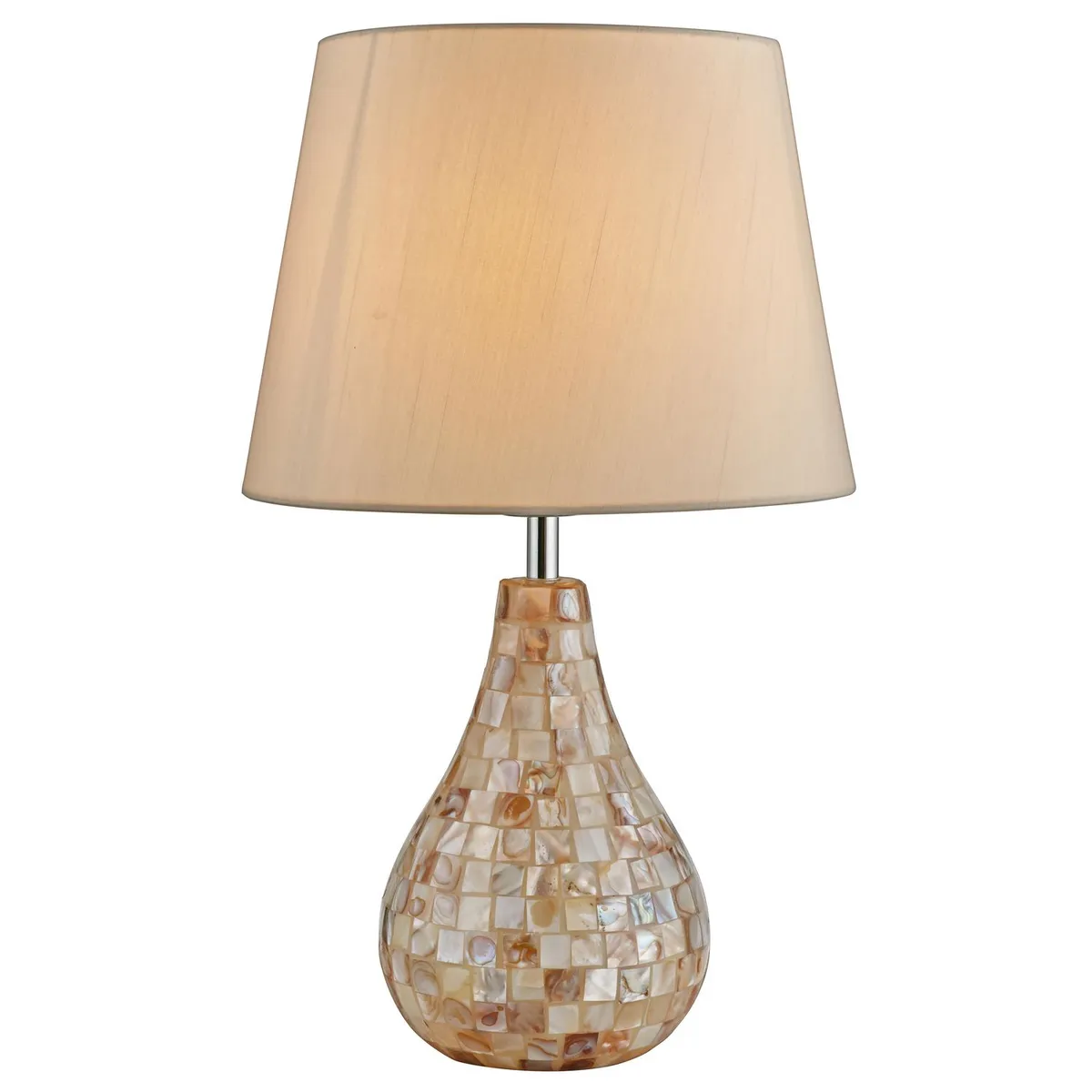 Just Home Collection - Lámpara de Mesa Silves 1 Luz E27