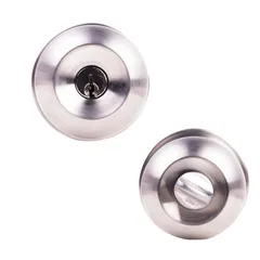 Cerraduras de Bola para Recamara Acabado Niquel Satin 6 Pz.