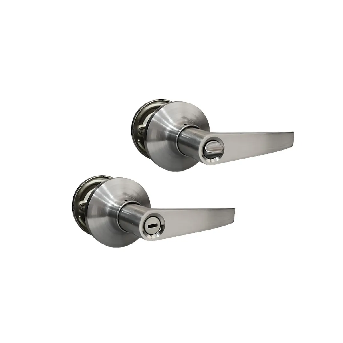Cerraduras de Manija para Baño Satin 6 Piezas, marca Fixser - Foto Principal