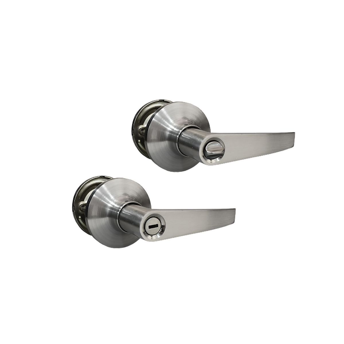 Cerraduras de Manija para Baño Satin 6 Piezas, marca Fixser - Foto Principal