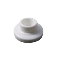 Tope Dexter de Pared Hueco con Adhesivo Blanco