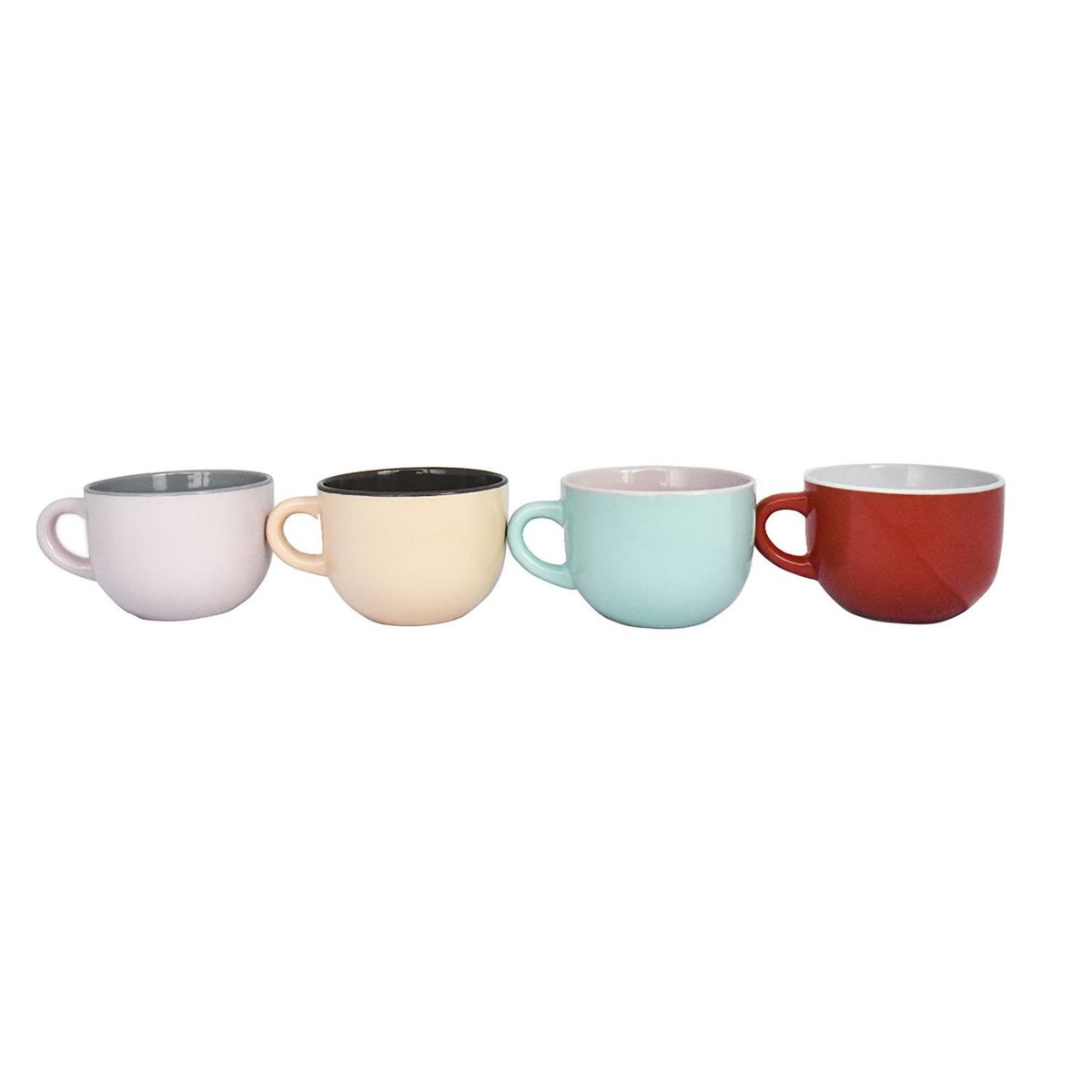 Tarro jumbo bitono de ceramica colores surtidos, marca Dear Italian Design - Foto Principal
