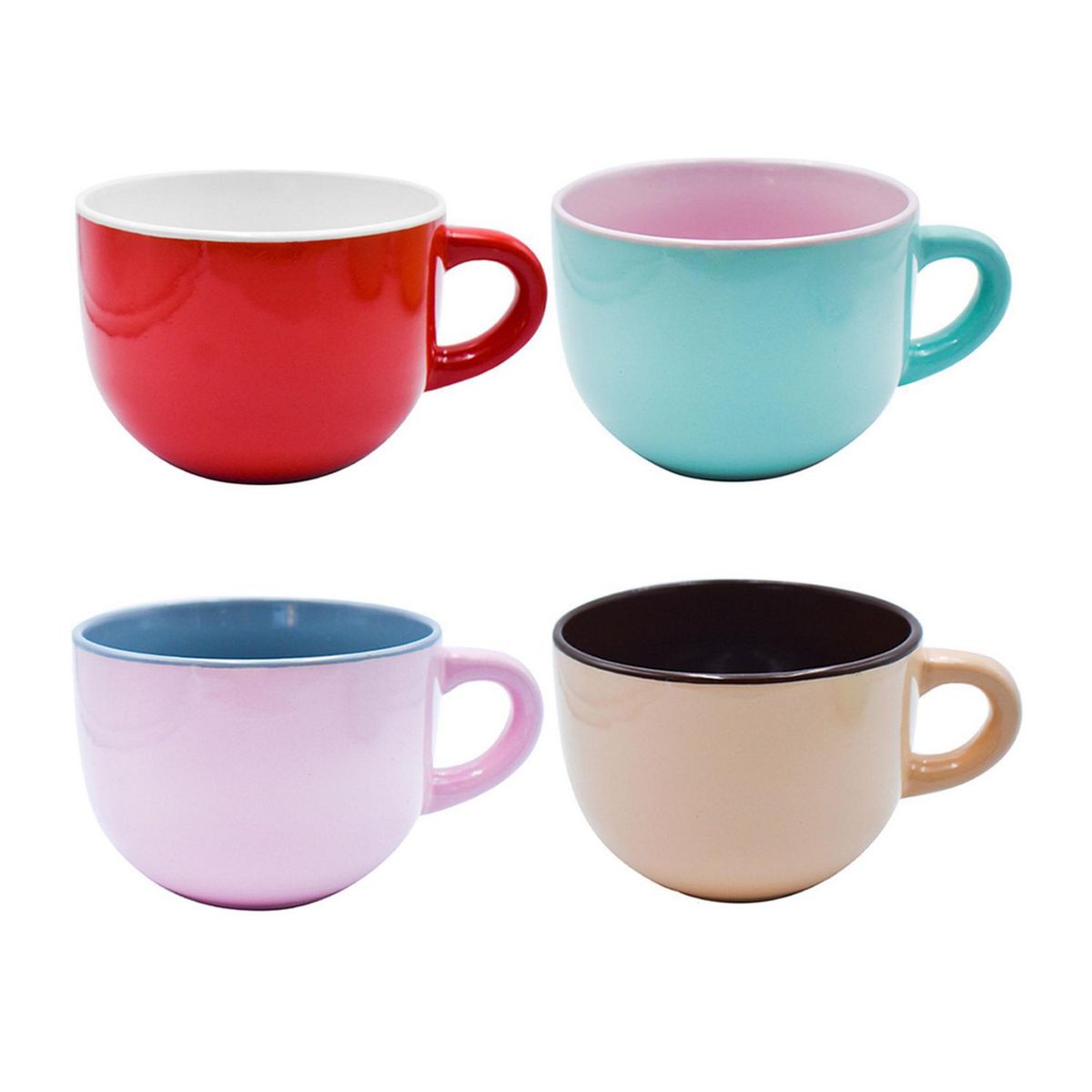 Tarro jumbo bitono de ceramica colores surtidos, marca Dear Italian Design - Foto 2