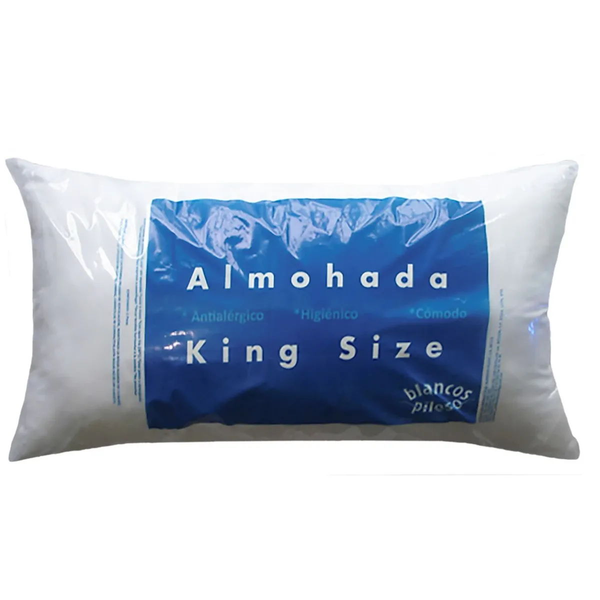 Almohada Estandar King Size 48 x 88 cm, marca Blancos Pileso - Foto 2