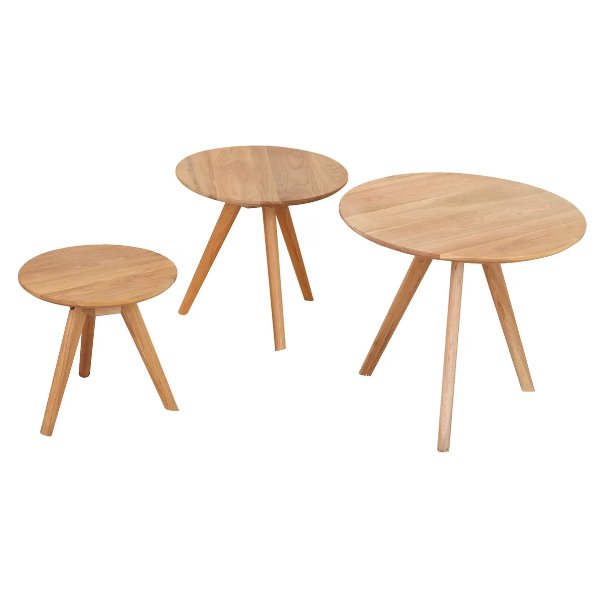 Just Home Collection - Set 3 Mesas Madera