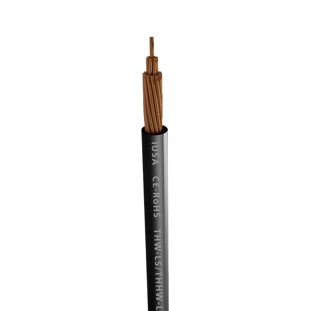Iusa - Cable Thhw-Ls Rohs Calibre 14 Negro 50M