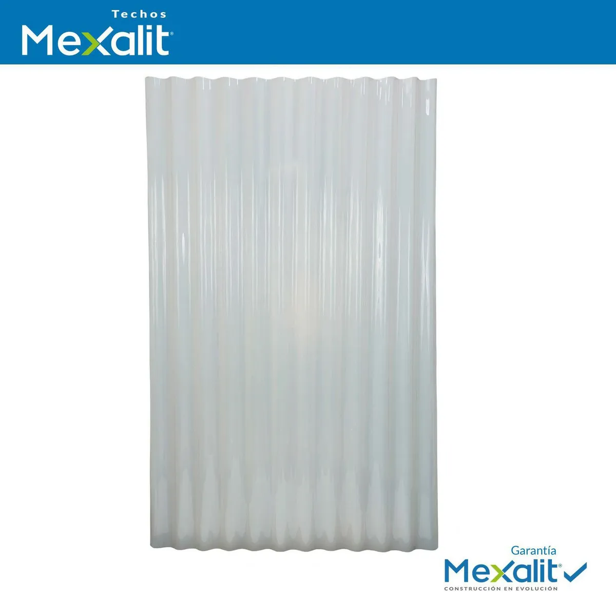 Mexalit - Lámina P4 Plástico Traslúcido 2.44 m x 1.18 m x 1.2mm