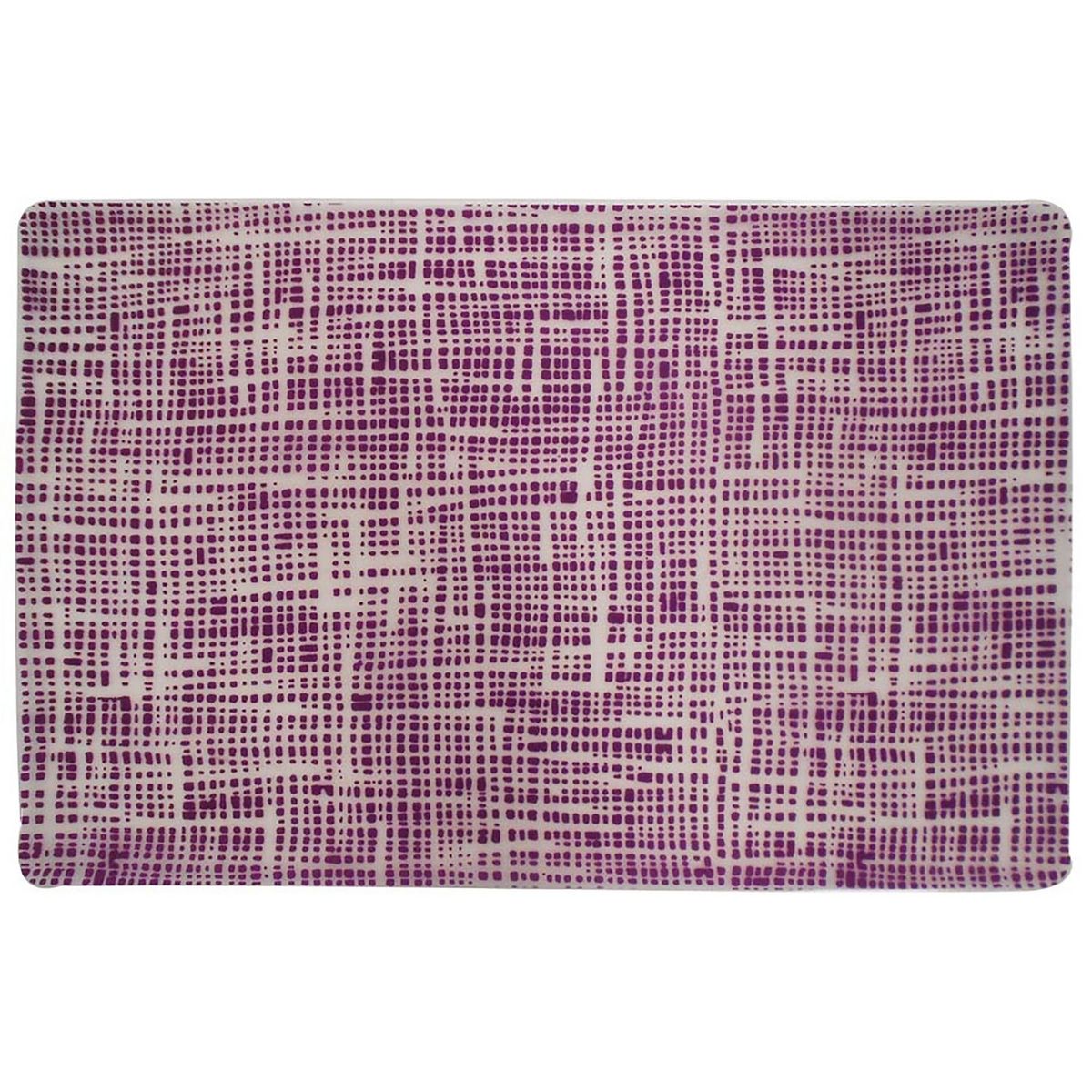 Dib - Mantel individual texture morado 43.5 x 28.5 centímetros