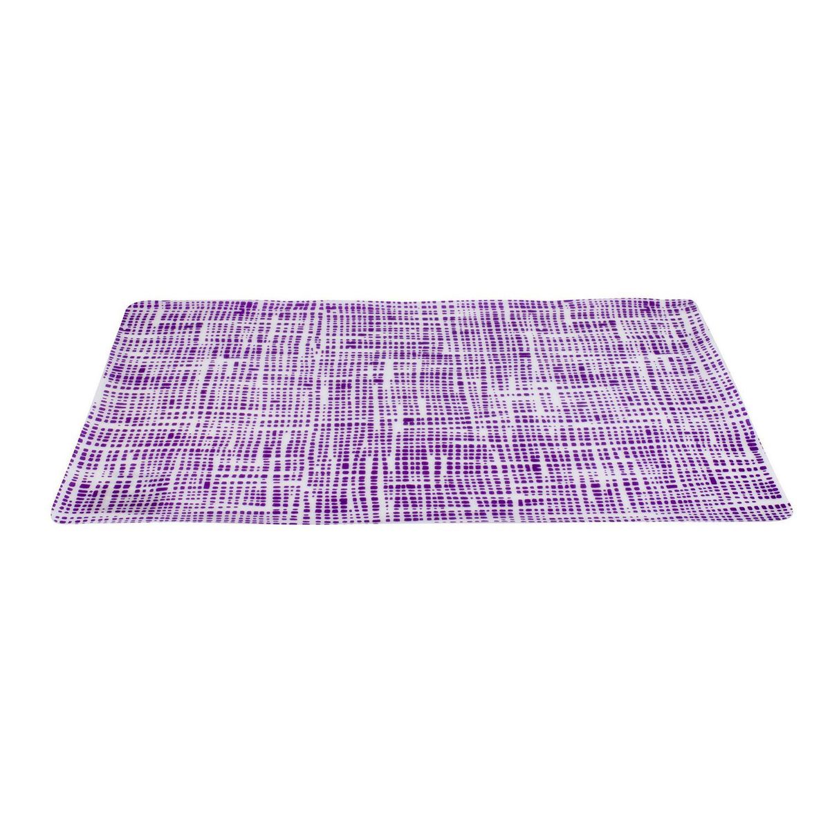 Dib - Mantel individual texture morado 43.5 x 28.5 centímetros