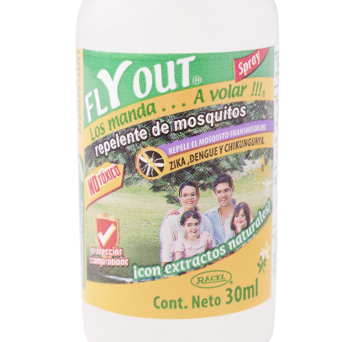 Repelente de insectos spray 30 ML, marca Fly Out - Foto 2