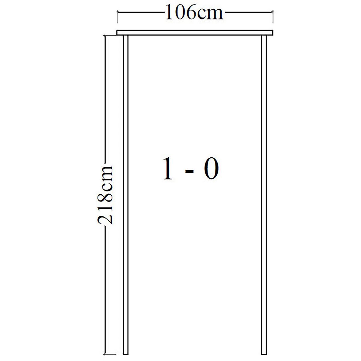 Madera Excel - Marco Redgrandis puerta 32x127mm