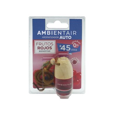 Aromatizante auto Ambientair frutos rojos 6ml