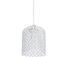 Lámpara colgante Ovar de 1 luz E27 Transparente