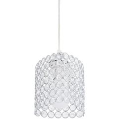 Lámpara colgante Ovar de 1 luz E27 Transparente