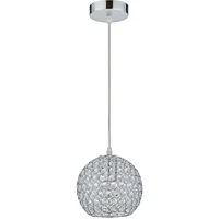 Lámpara colgante Almada de 1 luz E27 Transparente