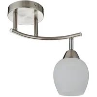 Lámpara de Techo New Bilbao de 1 Luz Tipo E27 Níquel