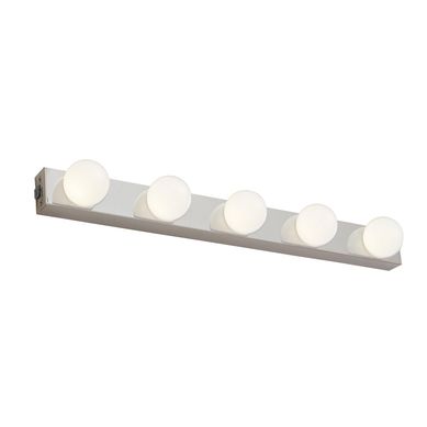 Aplique para ba�o 5 luces LED 7.5W IP44 Blanco