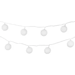 Guirnalda Eléctrica Led Color Blanco 24 Luces