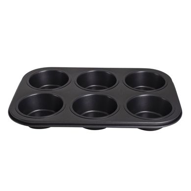 Molde antiadherente panque 6 cavidades