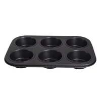Molde antiadherente panque 6 cavidades