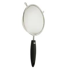 Colador acero inoxidable mango plástico 14cm