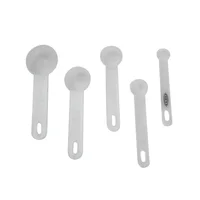 Set 5 cucharas medidoras plástico Press