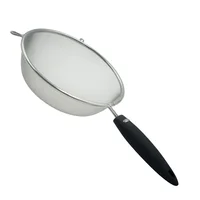 Colador acero inoxidable mango plástico 18cm