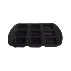 Molde antiadherente brownies 9 cavidades