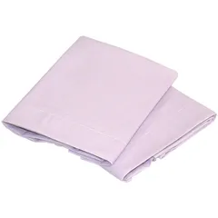 Set 2 Fundas Extra Microfibra Lisa Lila Ks 52 X 98